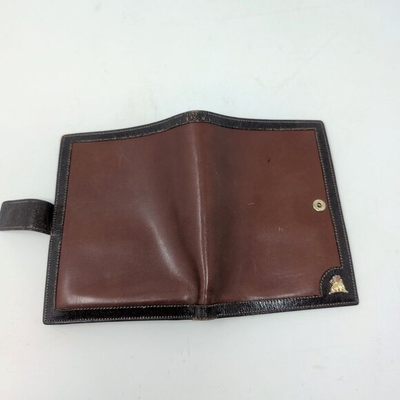Vintage Mark Cross Wallet Leather Brown - Picture 4 of 11